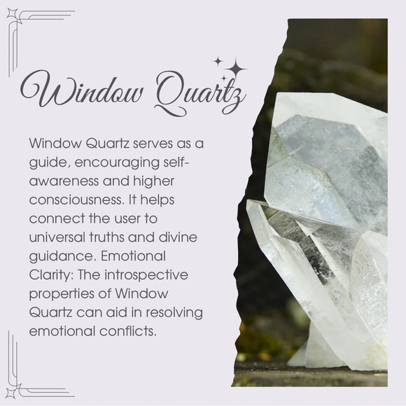 Smoky Citrine Window Quartz Crystal with Druzy - Picture 10 of 10